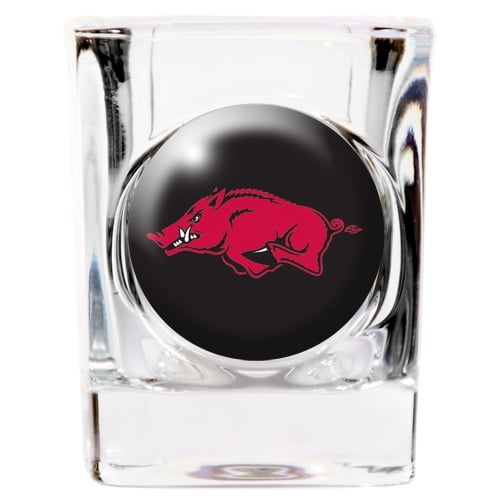 Arkansas Razorbacks NCAA Square Shot Glass Great American Products 792461 by Great American Products