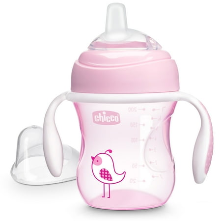 UPC: 0049796070316 | Chicco 7oz. Silicone Spout Transition Sippy Cup 4m+ – Pink