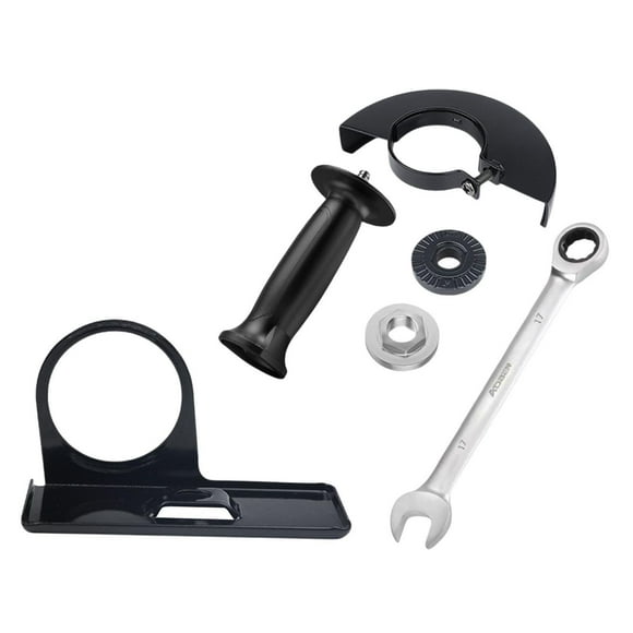 Manejo de la máquina de pulido de corte de la molinería de ángulo Herramientas auxiliares Herramientas Estables Cubierta de protección de molinillo de Conjunto de actualización