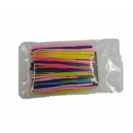 Knifty Knitter Loom Hook - Bulk Mini 3 Inch Crocet Hooks for Rubber Band Looms 48 Bulk Pack