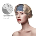 thumbnail image 2 of Gaeub Rustic Tile Pattern Shower Caps for Women Men,Double Waterproof Layers Bathing Hat,Elastic and Reusable Bath Caps, 2 of 7