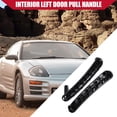 thumbnail image 3 of Unique Bargains NO.7221A069HA Left Side Door Pull Handle for Mitsubishi Eclipse 2006-2012 Durable Plastic Black Right Black, 3 of 7