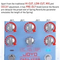 thumbnail image 3 of Guitarra estéreo digital Reverb Pedal JOYO PARA-VERB R-31, 3 of 6