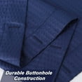 thumbnail image 4 of GymChoice Water Resistant Fabric Shower Curtain Liner with 3 Magnets - Soft Hotel Quality Cloth Shower Liner, Light-Weight Washable Bath Tub Shower Liner, 4 of 8