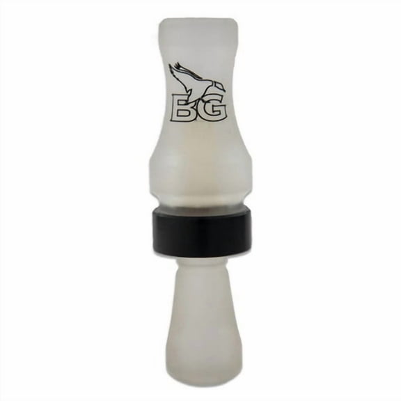 Buck Gardner Calls Double Nasty - Double Reed - Frosted Clear