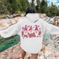 thumbnail image 4 of WILLBEST Sudadera de Mujer, Sudaderas con Capucha de Manga Larga con Cordón Ajustable, Estampado, Talla Grande, Ideales para Otoño X-Grande, 4 of 8