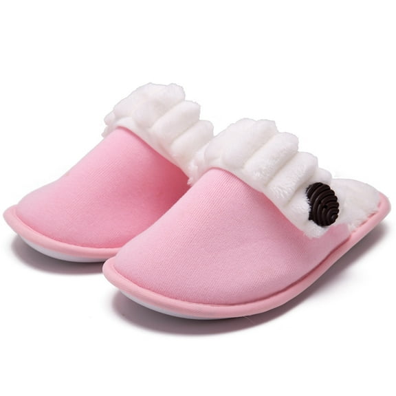 VerPetridure House Slippers for Women Men Fuzzy Slippers Winter Female Ins Plus Velvet Lazy People Outside Wearing Slippers