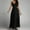 Black, variant on Tbopshirt Wedding Guest Dresses for Women,Fashion Women V Neck Solid Color Mesh Patchwork Sleevess Sling Dress