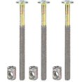 thumbnail image 2 of M6 Furniture Bolt, Hex Socket Head Cap Screws Nuts For Crib Bunk Bed Chairs(60mm), 2 of 3