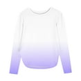 thumbnail image 2 of Aofany Toddler Baby Girl Basic Solid T Shirts Girls Spring Fall Clothes Kids Long Sleeve T Shirts Crewneck Tops, 3-12 Years, 2 of 6