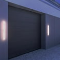 thumbnail image 5 of LEEKI - 24 Inches Modern Outdoor Light Fixture - Rectangular Exterior Light Fixture - 19W 3000K - IP65 Anti Rust - White, 5 of 8