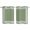 Cameo Brown, variant on Red Geometric Kitchen Curtains Short 45 Inch Length, Country Farm Traditional Chinese Tile Grommet Top Bedroom Living Room Curtains, Light Filtering Cafe Curtain Drapes 2 Panels Set 84''x45''