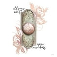 thumbnail image 2 of House Fenway 12x12 Black Ornate Wood Framed with Double Matting Museum Art Print Titled - Old Ways in Blush, 2 of 4