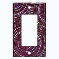 thumbnail image 5 of Metal Light Switch Plate Cover Colorful Safari African Tribal Art Pattern SFR023, 5 of 13