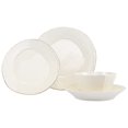 thumbnail image 2 of Vietri Lastra Linen 4-Pc Place Setting, Dinnerware Set - Cereal/Pasta Bowls, Salad/Dinner Plates, 2 of 4