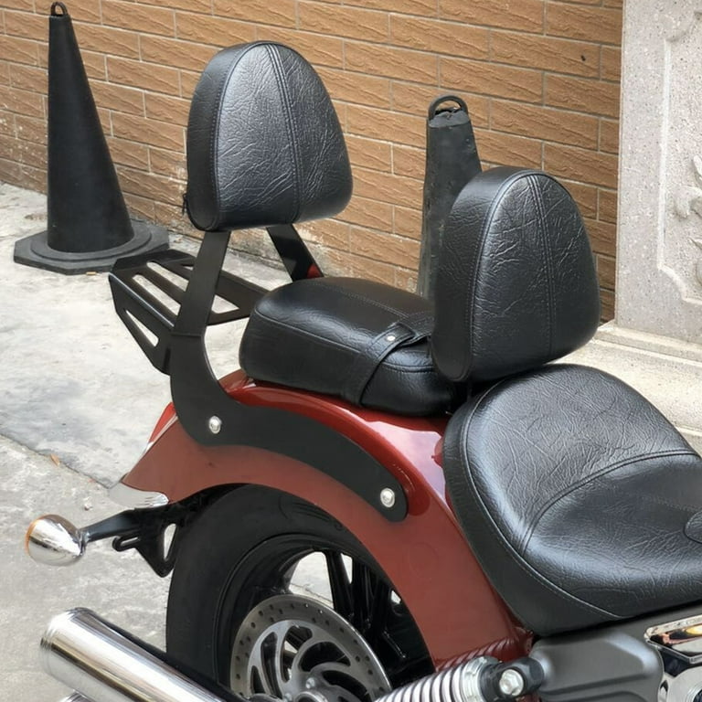 Passenger Sissy Bar Backrest Luggage Rack for Indian Scout Sixty