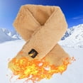 thumbnail image 3 of YOTQUSKI 33.5x3.9 in Heated Scarf USB, Heated Scarf for Women, Heated Scarf Neck Heating Pad, Scarves for Men Winter Warm Electric Heating Scarf, Three Temp settings, 3 of 5