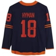 thumbnail image 3 of Framed Zach Hyman Edmonton Oilers Autographed Navy Alternate Fanatics Breakaway Jersey - Fanatics Authentic Certified, 3 of 4