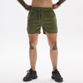 thumbnail image 4 of Bañador de secado rápido para hombre, 2 uds., bañador sólido, pantalones cortos deportivos con bolsillos, fitness de ocio MFZFUKR BST3005350-4, 4 of 6