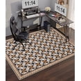 thumbnail image 6 of CHAKME 4'x6' Hardwood Floor Office Chair Mat Non Slip Washable Heavy Duty Desk Chair Floor Protector Low Pile Under Desk Rug Living Room Bedroom Home Office, 6 of 8