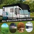 thumbnail image 4 of BotaniNest RV Roof Cover With Reflective Strips Heavy Duty For Outdoor Travel Trailer And Camper Storage, 4 of 6
