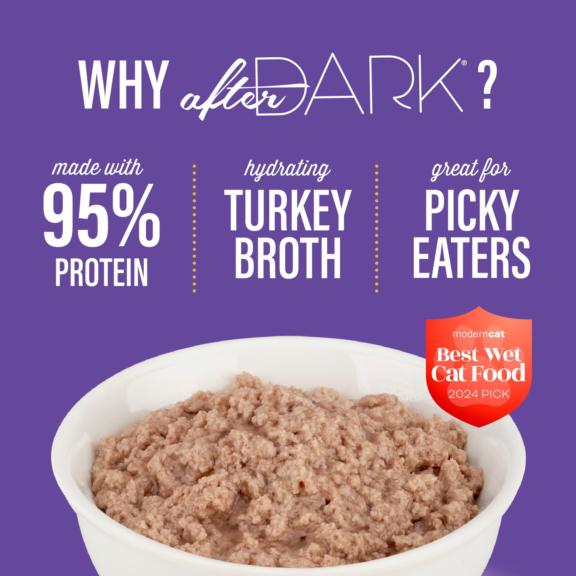 (12 pack) Tiki Cat After Dark Pate Wet Cat Food, Turkey & Turkey Liver, 3 oz. Can