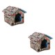 thumbnail image 4 of Billuyoard Casa Plegable Para Mascotas Casa Para Gatos Sana E Higiénica Segura Y No Tóxica Para Actividades Al Aire Libre Inglaterra A M Inglaterra A METRO 2Conjunto, 4 of 6