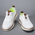 thumbnail image 6 of LWavelet Men's Casual Dress Shoes Fashion Walking Sneakers Mesh Business Shoes Work Lightweight Soft Sole, 6 of 7
