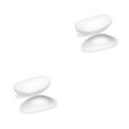 thumbnail image 2 of Unatoiry Invisible Shoulder Pads Silicone Soft Anti-Slide Self Adhesive Detachable Reusable Arm Enhancer T-Shirt for Women Men 2Set, 2 of 6