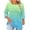 Dark Blue, variant on Plus Size Women's Pleated Tunic Tops Fall Long Sleeve Blouses Fashion Curved Hem Shirts Dressy Casual Brown XXXL