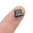thumbnail image 5 of Durable Dustproof Cover Phone Accessories Charger Port Block Anti Dust Plug Metal Stopper Charging Interface Cap SILVER, 5 of 8