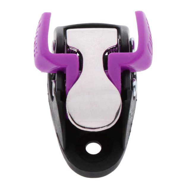 Clip para patines con hebilla Skate, fabricado en plástico resistente - Púrpura Sunnimix hebilla de correa de skate en línea