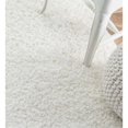 thumbnail image 5 of nuLOOM Marleen Contemporary Shag Area Rug, 5' 3", White, 5 of 5