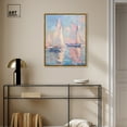 thumbnail image 3 of Set Sail Sailing Wall Art Canvas Wall Art by Art Remedy, Gold Floater Frame, 25.5" x 31.5", 3 of 7