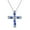 A, variant on CILENON Fashion Beautiful Alloy Cross Pendants Necklaces Cross Pendant Necklace Jewelry Gifts For Women (E,One Size)
