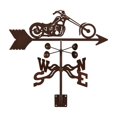 thumbnail image 4 of EZ Vane Chopper Motorcycle Weathervane — Deck Mount, Wind Cups, Antique Copper Finish, Steel with Durable Triple Powder Coating, Handcrafted in USA, 4 of 7