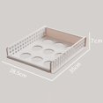 thumbnail image 4 of Multi-layer Clothes Storage Rack Space Saving Cabinet Organizer for Drawer Cabinet Wardrobe, 4 of 4