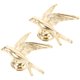 thumbnail image 5 of Hytrove 2Ud Y Pomos Dorados Para Muebles Con Único De Pájaro Volador, 5 of 8