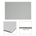 thumbnail image 3 of Unique Bargains Corrugated Plastic Sheets,3mm Gray Blank Yard Lawn Signs,8 Inch x 12 Inch,Waterproof Sign Blank Board 2pcs, 3 of 3