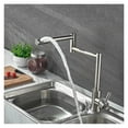 thumbnail image 4 of 304 Stainless Steel Lead Free Kitchen Faucet 360 Degree Rotate Kitchen Sink Folding Tap Cold Hot Water Mixer Tap Sink Crane ,Easy DIY Installation, 4 of 6