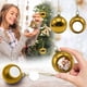 thumbnail image 2 of Gibobby 1PC Árbol Decoraciones Árbol Navidad de Navidad Adornos de Navidad Adornos Decoración para el(Gold), 2 of 4