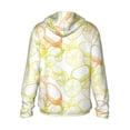 thumbnail image 3 of Daiia Lemon Potatoes UPF 50+ Sun Protection Hoodie Jacket Lightweight Long Sleeve Sun Shirt for Women Men with Pocket Hiking Outdoor-Large, 3 of 9
