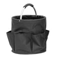 thumbnail image 2 of Camping Picnic Basket Portable Market Basket Bag for Concert Day Trips Travel black, 2 of 8