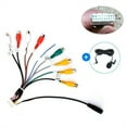 thumbnail image 4 of 20-PIN Car Auto Stereo Radio RCA Output Wire Aux-in Adapter Cable +MIC Universal, 4 of 8