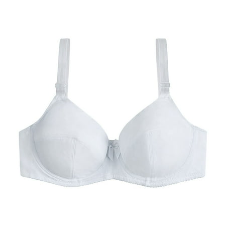 XJDJHC Bras For Women Plus Size Smooth Bra Comfortable Ladies Bra Adjustment Underwear Comfortable Everyday Bra Comfort