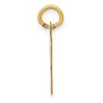 thumbnail image 2 of Diamond2Deal 14K Pendentif Initiale en Or Jaune Lettre H pour Femmes, 2 of 6