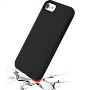 Apple iPhone 8, iPhone 7, iPhone 6 /6S Phone Case Slim Hybrid Shockproof Impact Rubber Dual Layer Rugged Protective Hard PC Bumper & Soft TPU Back Cover BLACK Case for Apple iPhone 8, 7, 6S, 6