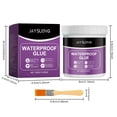 thumbnail image 2 of Gel impermeabilizante a prueba de fugas, adhesivo impermeable Invisible, multiusos, 150g/300g, 2 of 9