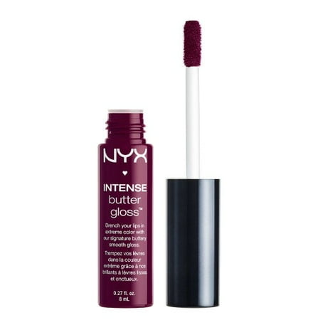- (3 Pack) NYX Intense Butter Gloss - Black Cherry
