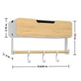thumbnail image 3 of BLACK+DECKER White Hanging Rack System-Shelf W/ Door (BDSTKT282WH), 3 of 85